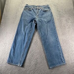 Sorel Jeans Mens 34x30 Blue Medium Wash Cotton Straight Relaxed Denim Workwear